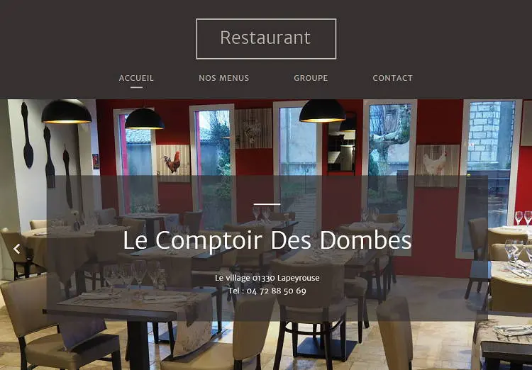 Création de site internet - Site vitrine ou e-commerce - Comptoir Des Dombes